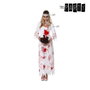 Atosa Disfraz Novia Sangrienta Mujer Adulto Zombie Blanco