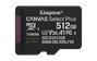 Kingston Memory microSDXC 512GB UHS-I SDCS3/512GBSP para almacenamiento