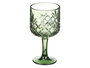 Vivalto Copa Troquelada 380 ml Verde Vidrio 9 x 17.1 x 9 cm (Set de 24)