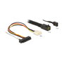 DeLOCK 83390 Cable Mini SAS HD SFF-8643 a 4 x SAS SFF-8482 + Power + Sideband, 0,5 m