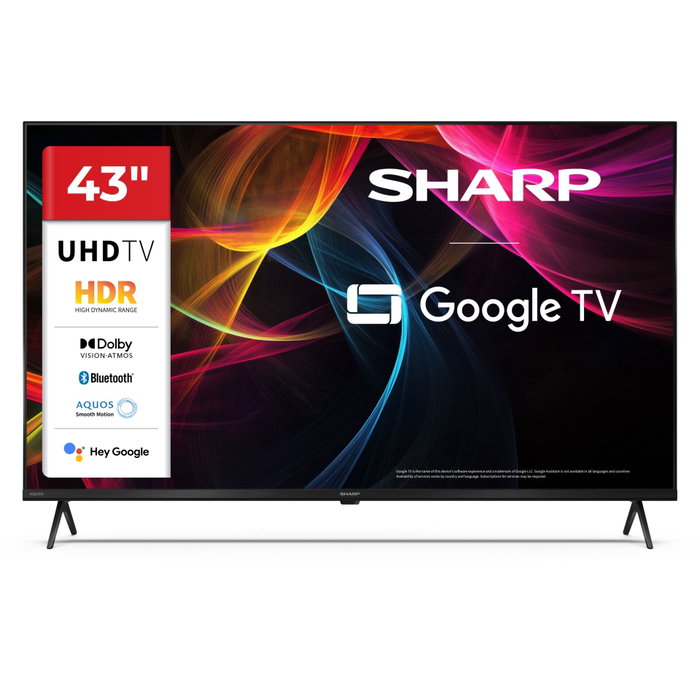 Sharp 43HL4265E Google TV 43 pulgadas 4K Ultra HD Sharp 43HL4265E Google TV 43 pulgadas 4K Ultra HD
