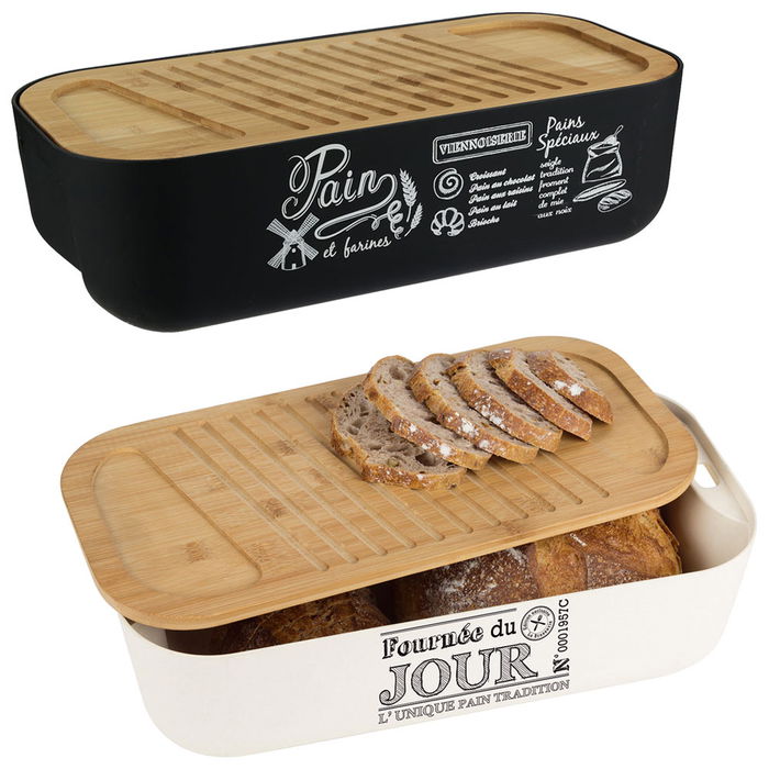 Cook Concept Panera Industriel Con Tabla Cortar Bambú