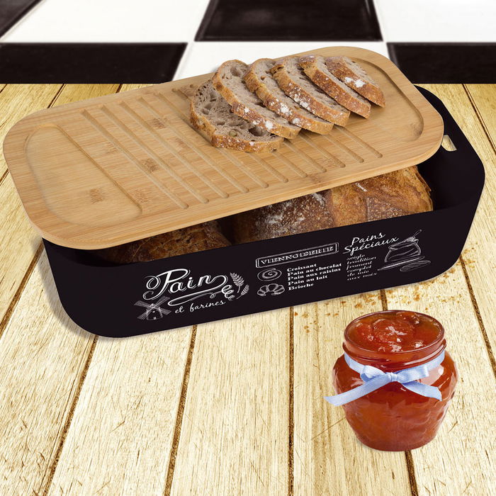 Cook Concept Panera Industriel Con Tabla Cortar Bambú