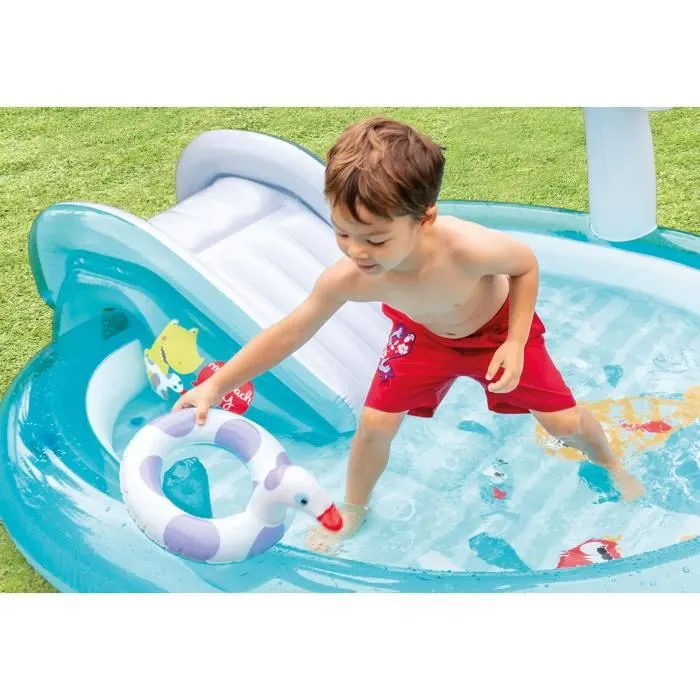 Intex Centro de Juegos Cocodrilo con Tobogán