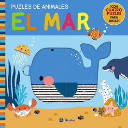 BRUÑO, Puzles de animales. El mar, Rebecca Weerasekera - BRUÑO