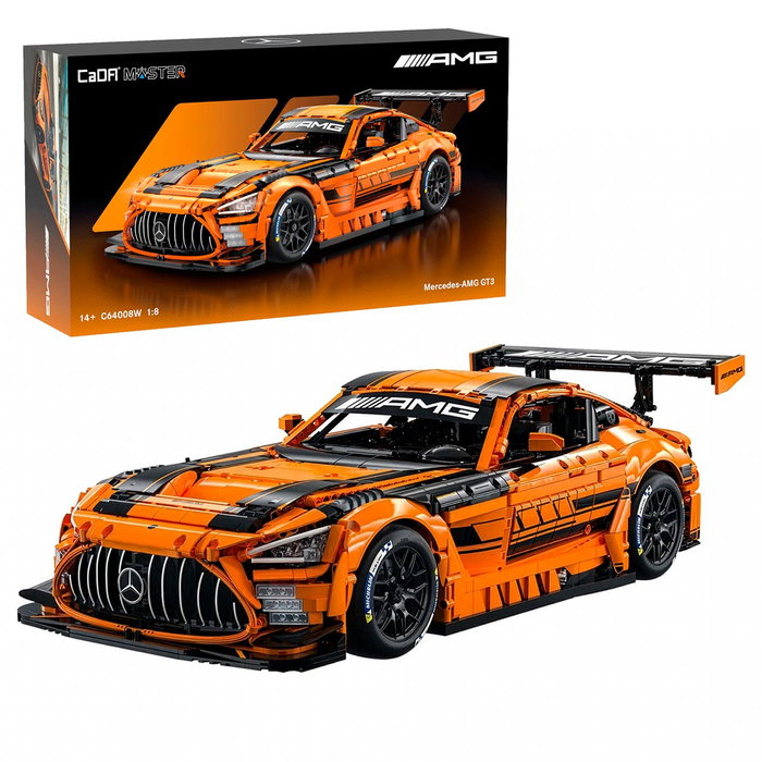 Cada Mercedes AMG GT3 1:18 C64008W Kit de Construcción 5466 Piezas para Adultos +14 Años Cada Mercedes AMG GT3 1:18 C64008W Kit de Construcción 5466 Piezas para Adultos +14 Años