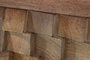 DKD Home Decor Cabecero de Mango Moderno 3D Natural 160x5x80