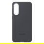 Samsung Funda Silicone Case para Galaxy S25 Edge, Negro