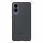 Samsung EF-PS937 Funda de Silicona Negro para Galaxy S25 Edge