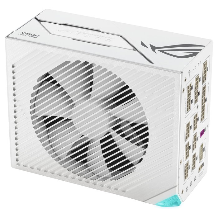 ASUS ROG-THOR-1200P Fuente de Alimentación PC Gaming 1200W 80 PLUS Platinum ATX 3.1 Totalmente Modular Blanco