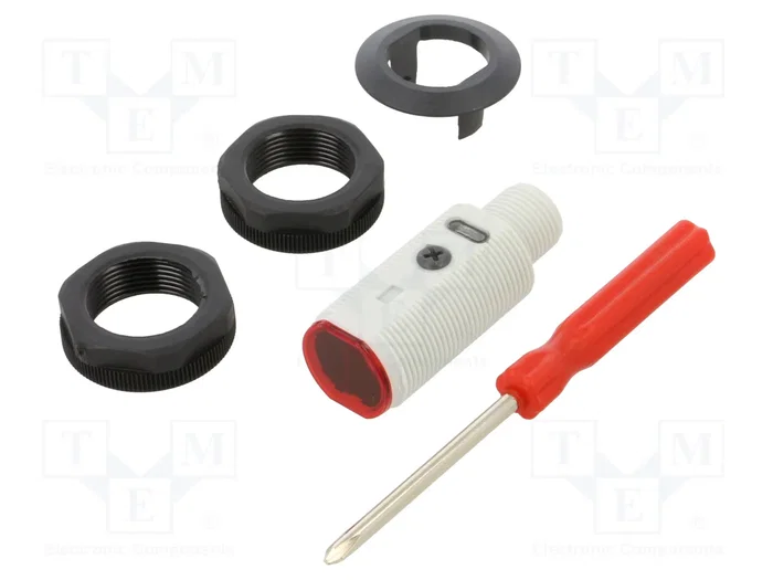 CARLO GAVAZZI Sensor Fotoeléctrico PA18 Alcance 0-400mm PNP CARLO GAVAZZI Sensor Fotoeléctrico PA18 Alcance 0-400mm PNP