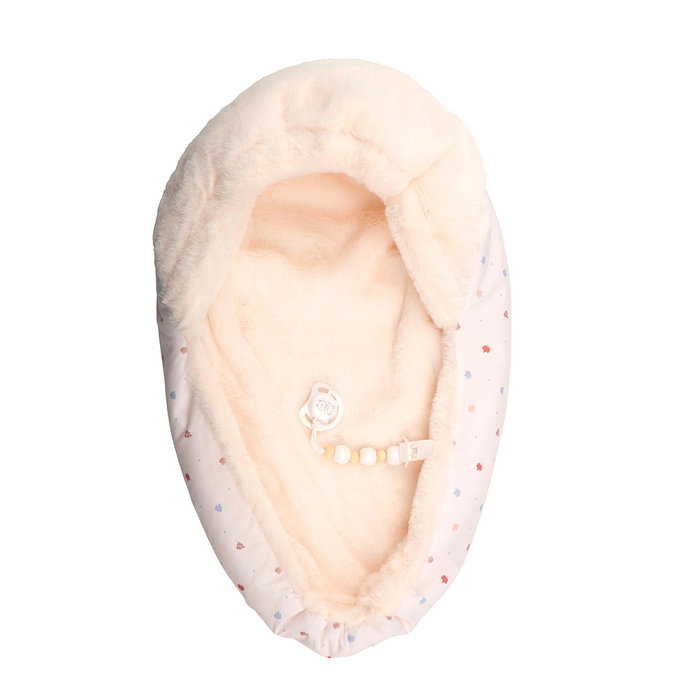 Muñecas Arias Muñeca Reborn Olona Beige con Saco de Dormir de 40 cm