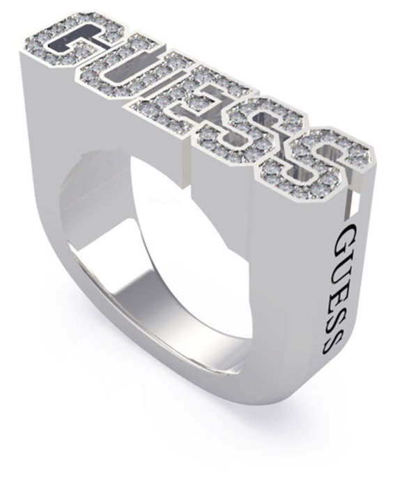 Guess UBR20018-54 Anillo Plateado Mujer Guess UBR20018-54 Anillo Plateado Mujer