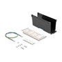 DeLOCK Soporte Keystone de 8 puertos inclinable para carril DIN o pared