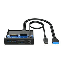 GrauGear G-MP01CR Hub USB y lector de tarjetas para panel frontal