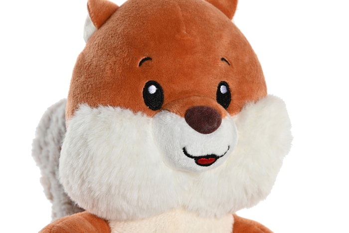 DKD Home Decor Peluche Ardilla Marron Beige 15 x 23 x 15 cm (12 Unidades) DKD Home Decor Peluche Ardilla Marron Beige 15 x 23 x 15 cm (12 Unidades)