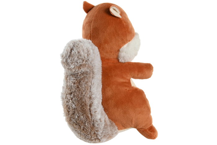 DKD Home Decor Peluche Ardilla Marron Beige 15 x 23 x 15 cm (12 Unidades) DKD Home Decor Peluche Ardilla Marron Beige 15 x 23 x 15 cm (12 Unidades)
