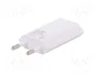 GOOBAY Alimentador de Impulso 5W con Salida USB y USB C, Blanco