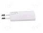GOOBAY Alimentador de Impulso 5W con Salida USB y USB C, Blanco