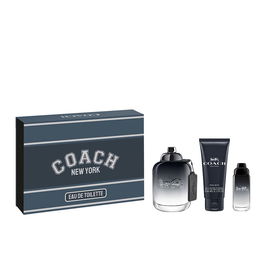 Coach Set de Regalo Para Hombre EDT 100 ml + 15 ml + Gel de Ducha 100 ml | Coach for Men - Fragancia Aromática Amaderada