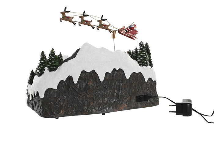 DKD Home Decor Ciudad Navidad Tradicional Multicolor Resina Led con Movimiento Musical 26.5 x 38 x 29 cm DKD Home Decor Ciudad Navidad Tradicional Multicolor Resina Led con Movimiento Musical 26.5 x 38 x 29 cm