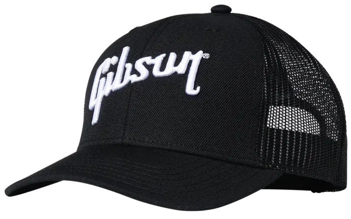 Gibson Headwear Classic Trucker Black Gibson Headwear Classic Trucker Black