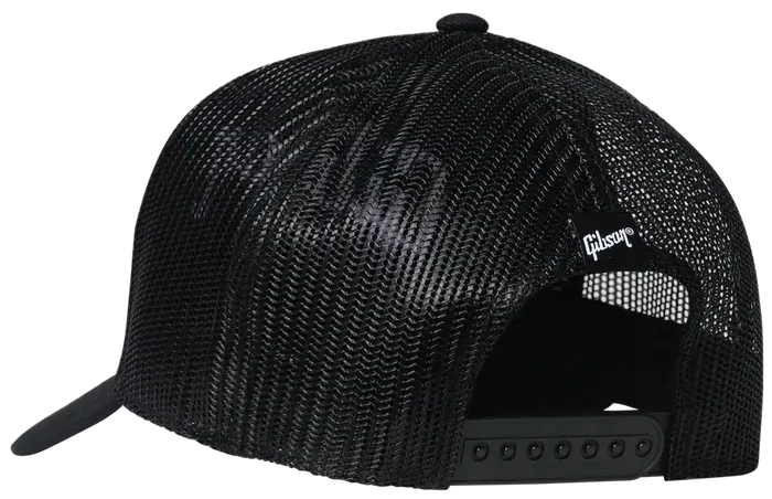 Gibson Headwear Classic Trucker Black Gibson Headwear Classic Trucker Black