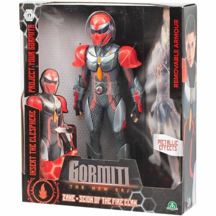 Gormiti Figura articulada Carter, Scion con proyector de agua - 27 cm Gormiti Figura articulada Carter, Scion con proyector de agua - 27 cm