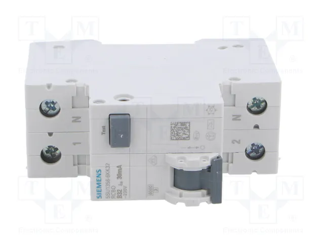 SIEMENS 5SU1356-6KK32 RCBO 32A 30mA Tipo A 1+N