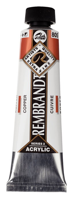 Rembrandt Colores Acrílicos Cobre 805 Tubo 40 ml Rembrandt Colores Acrílicos Cobre 805 Tubo 40 ml