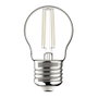 Avide Bombilla LED White Filament Mini Globe 4,5W E27 Blanco Cálido