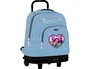 Safta Mochila Grande con Ruedas Compacta Extraíble K-pop Demon Hunters X - 450x330x220 mm