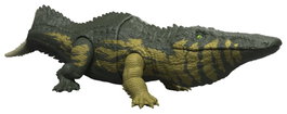 Mattel Jurassic World Wild Roar Stomatosuchus Figura de 37 cm