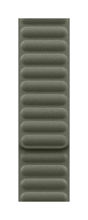 Apple Hermès Correa de Reloj Sport MGDK4ZM/A de Poliéster, Tamaño S/M, Gris Salvia, Compatible con Watch Series 9/SE/Series 10/11 (46mm/45mm/44mm/49mm)