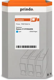 Prindo Cartucho de tinta cian PRIET05A2 Classic XL