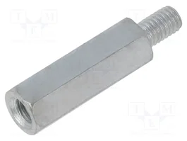 BM GROUP Casquillo distanciador roscado hexagonal 30mm M6