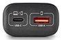 NGS Cargador de Pared GaN 45W USB-C y USB-A Negro
