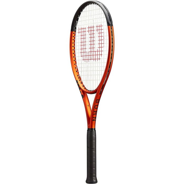 Raqueta de Tenis Wilson Burn 100 V5.0 Naranja Oscuro