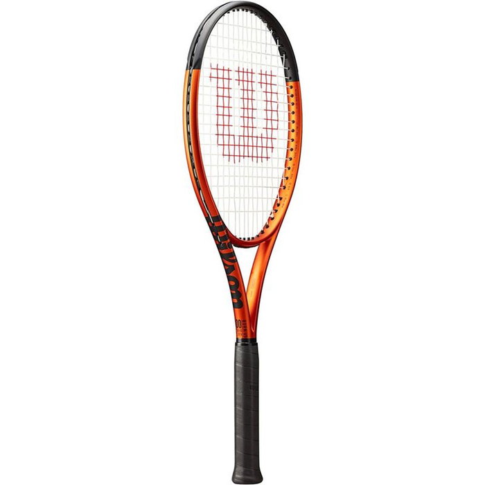 Raqueta de Tenis Wilson Burn 100 V5.0 Naranja Oscuro