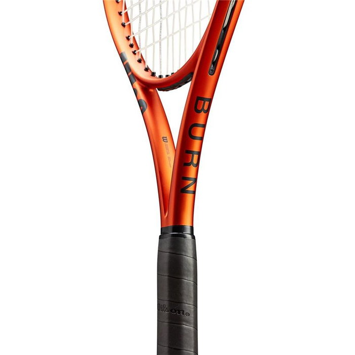 Raqueta de Tenis Wilson Burn 100 V5.0 Naranja Oscuro