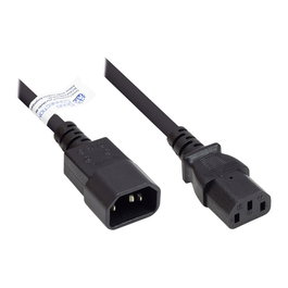 GoodConnections Alcasa P1430-S030 Extensión C14 a C13 3m Negro
