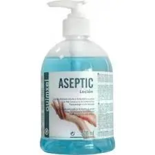 Quimxel Locion Hidroalcoholico Aseptic 500 mL Loción de manos desinfectante con base hidroalcohólica