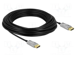 DeLOCK 85886 Cable Óptico Activo DisplayPort 1.4 8K 15 m