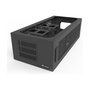 Thermaltake AX100 Chasis PC Negro ATX Torre Media con 8 Bahías 3.5", 2.5", Soporte Ventiladores 120/140 mm y Radiador 480 mm