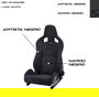 Recaro RC411001351 Sportster CS Asiento Deportivo con Airbag Lateral, Respaldo Abatible, Tejido Artista Nardo, Homologación ABE/TÜV, Para Calle y Track Day