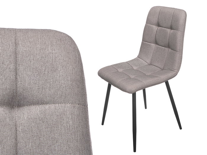 GIFTDECOR Silla Ancha Loneta Gris GIFTDECOR Silla Ancha Loneta Gris
