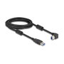 DeLOCK Cable USB 5 Gbps Tipo-A a Tipo-B 90° Derecha 3 m