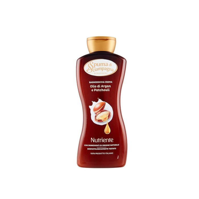 Spuma Di Sciampagna Crema de Ducha Nutritiva con Aceite de Argán y Pachulí 650 mL