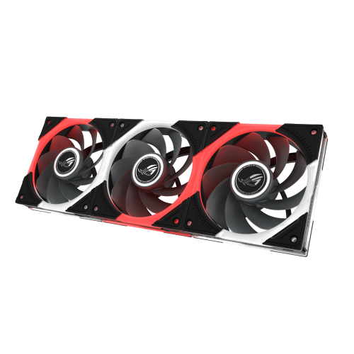 ASUS ROG Eurux GR120 ARGB Reverse Fan Triple Pack Negro, Blanco ASUS ROG Eurux GR120 ARGB Reverse Fan Triple Pack Negro, Blanco