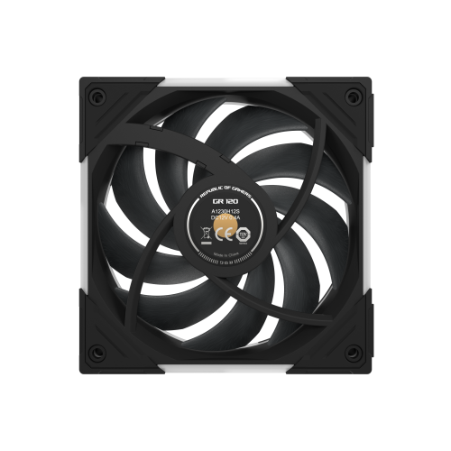 ASUS ROG Eurux GR120 ARGB Reverse Fan Triple Pack Negro, Blanco ASUS ROG Eurux GR120 ARGB Reverse Fan Triple Pack Negro, Blanco